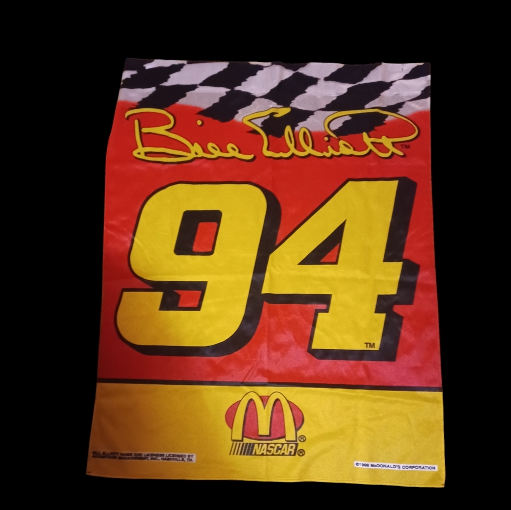 1996 NASCAR'S Bill Elliott Banner